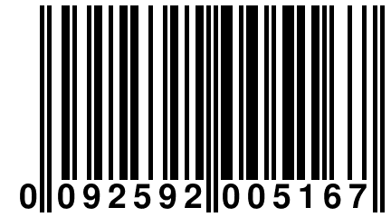 0 092592 005167