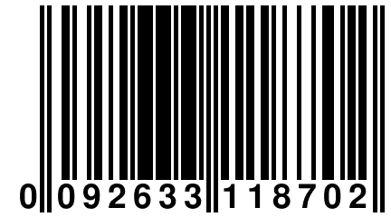 0 092633 118702