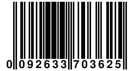 0 092633 703625