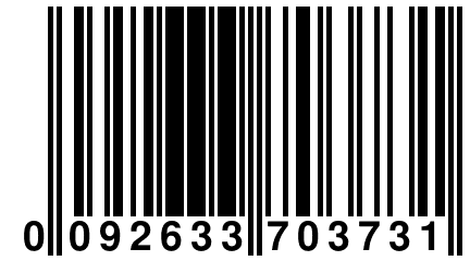 0 092633 703731