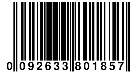 0 092633 801857