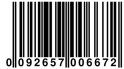 0 092657 006672