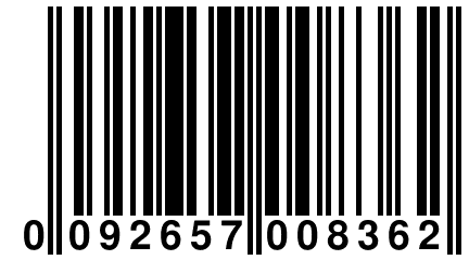 0 092657 008362