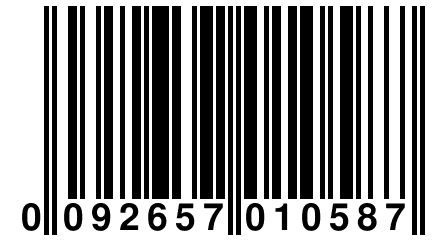 0 092657 010587