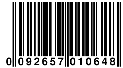 0 092657 010648