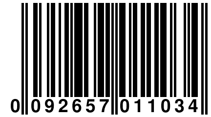 0 092657 011034