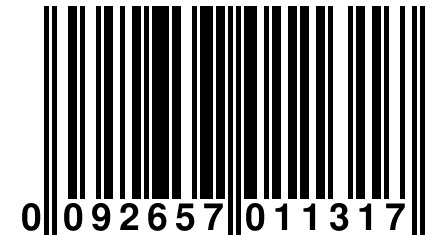 0 092657 011317