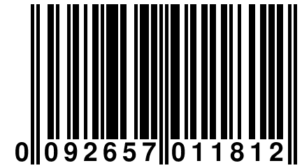 0 092657 011812