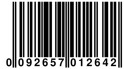 0 092657 012642