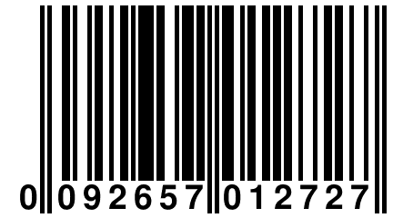 0 092657 012727