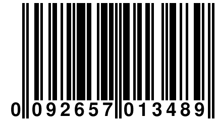 0 092657 013489