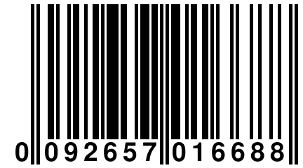 0 092657 016688