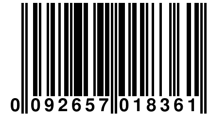 0 092657 018361