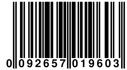 0 092657 019603