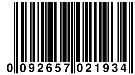 0 092657 021934