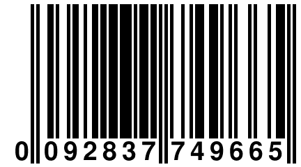 0 092837 749665