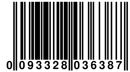 0 093328 036387