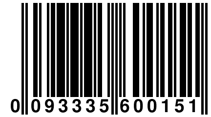 0 093335 600151