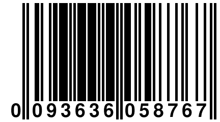 0 093636 058767