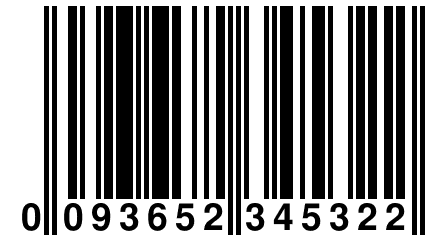 0 093652 345322