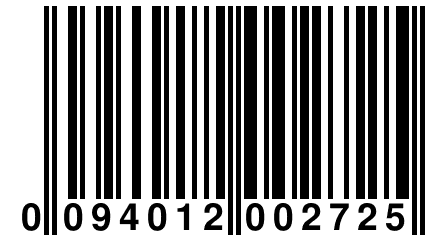 0 094012 002725