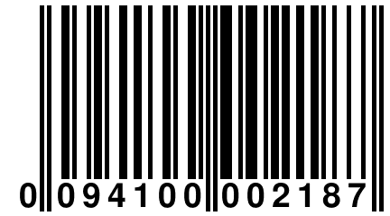 0 094100 002187