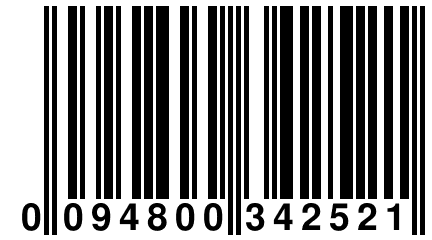 0 094800 342521