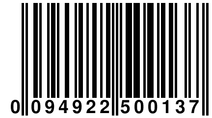 0 094922 500137