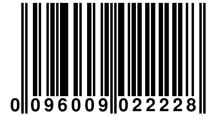 0 096009 022228