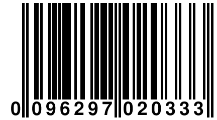 0 096297 020333