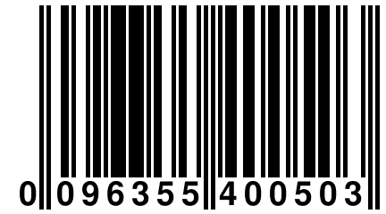 0 096355 400503