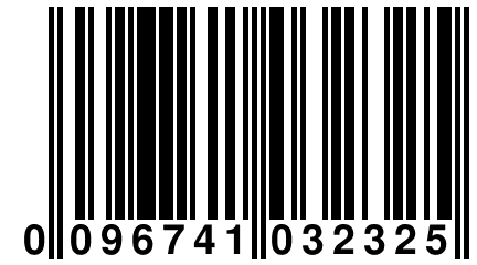 0 096741 032325