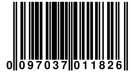 0 097037 011826