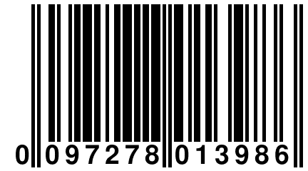 0 097278 013986