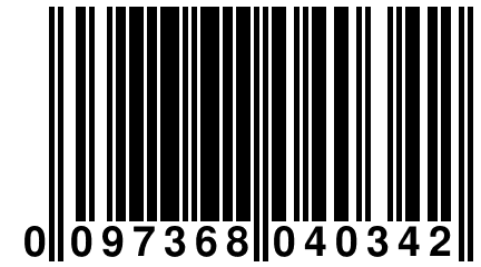 0 097368 040342