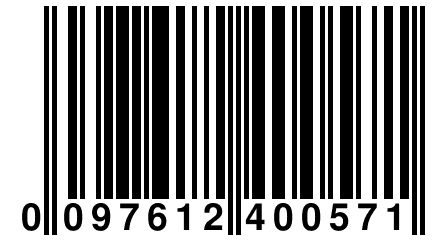 0 097612 400571