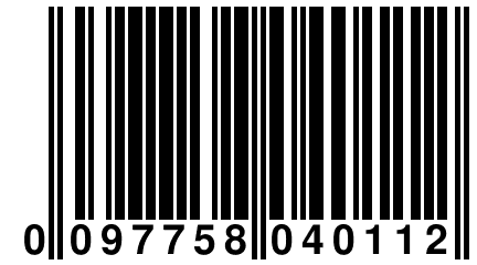 0 097758 040112