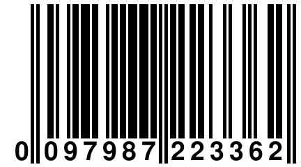 0 097987 223362