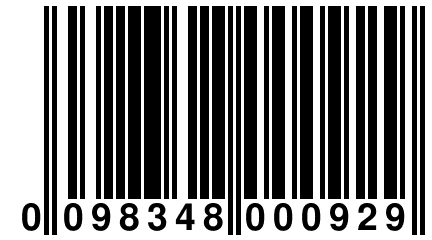 0 098348 000929