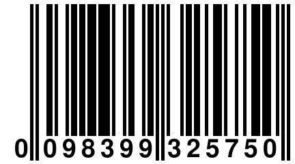 0 098399 325750