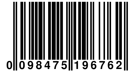 0 098475 196762