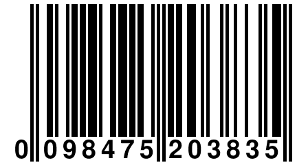 0 098475 203835