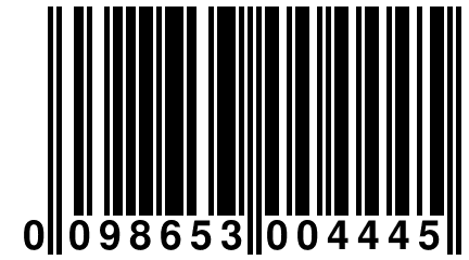 0 098653 004445