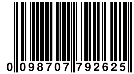 0 098707 792625