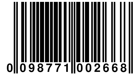 0 098771 002668