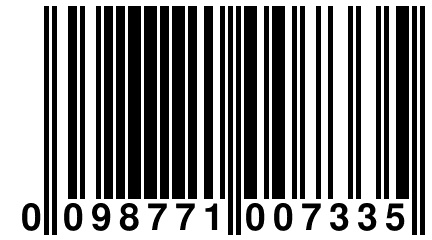 0 098771 007335