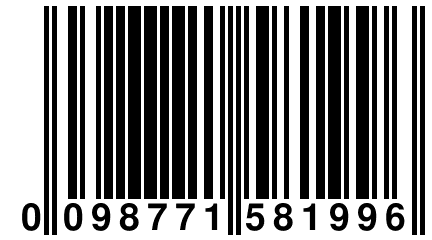 0 098771 581996