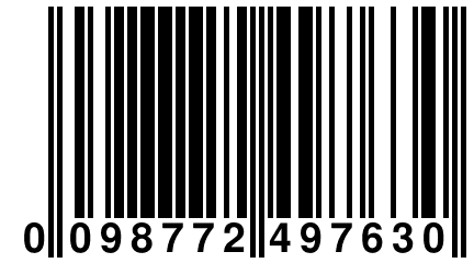 0 098772 497630