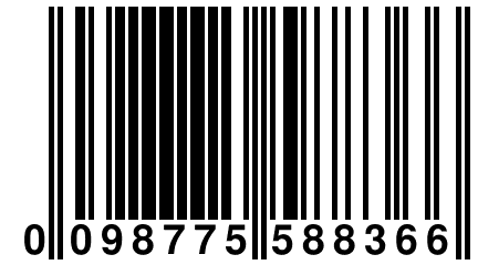 0 098775 588366