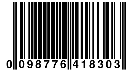 0 098776 418303